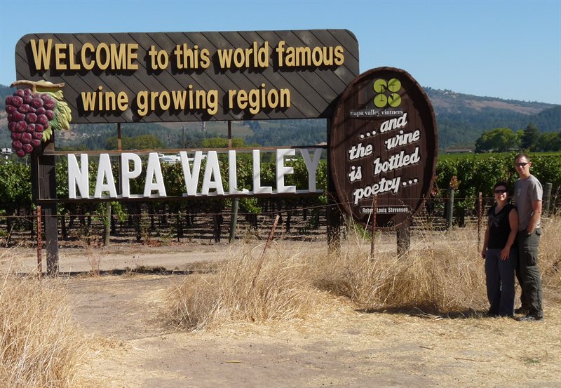 Us in Napa Valley!