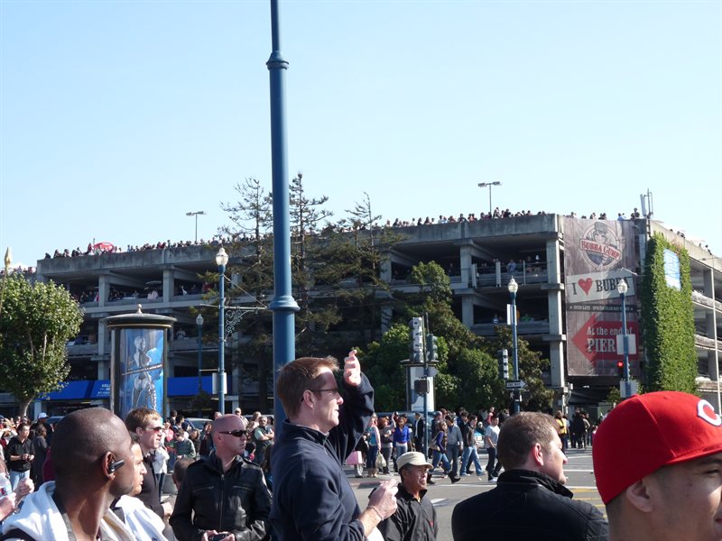 People out in force to see the Blue Angels