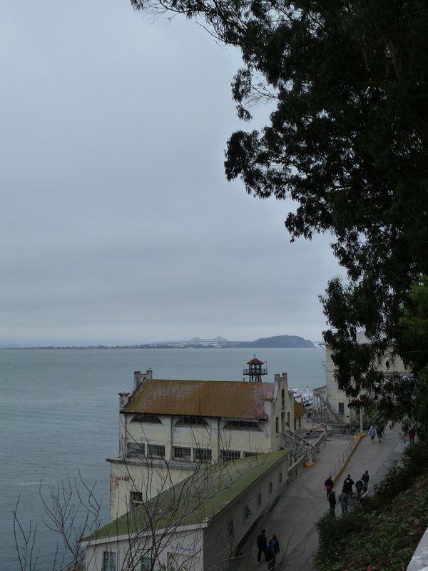 View across the bay from Alcatraz