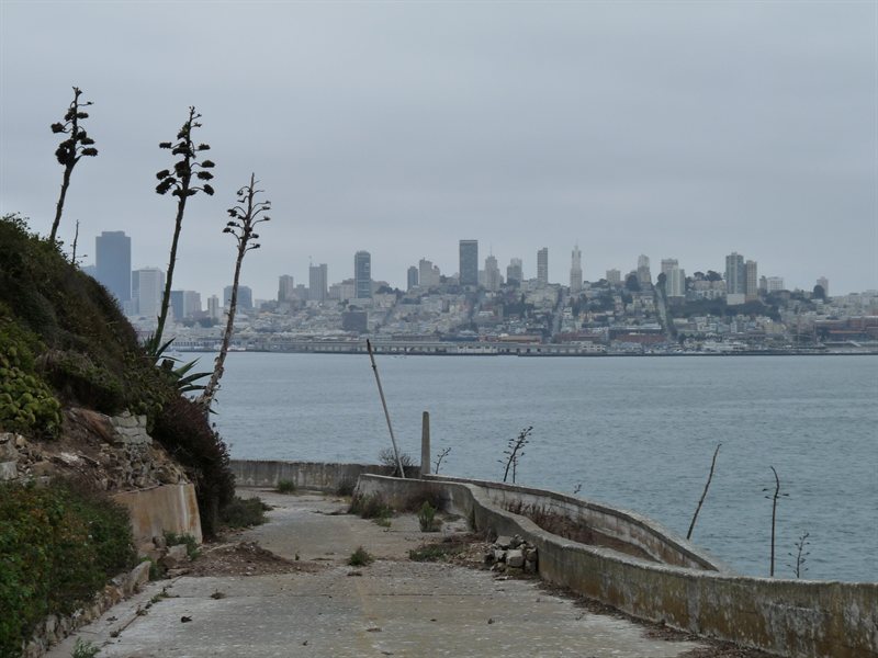 San Francisco view from Alcatraz