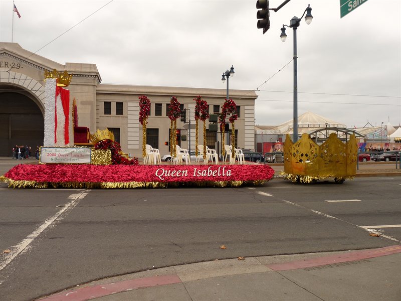 Float for Italian Heritage Day Parade