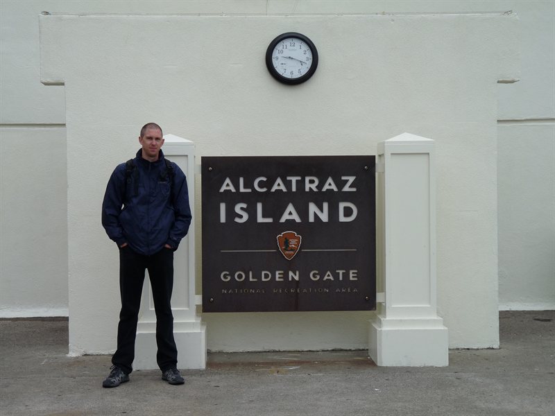 Ed on Alcatraz!