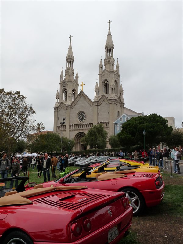Ferraris at the Italian Heritage Day Parade