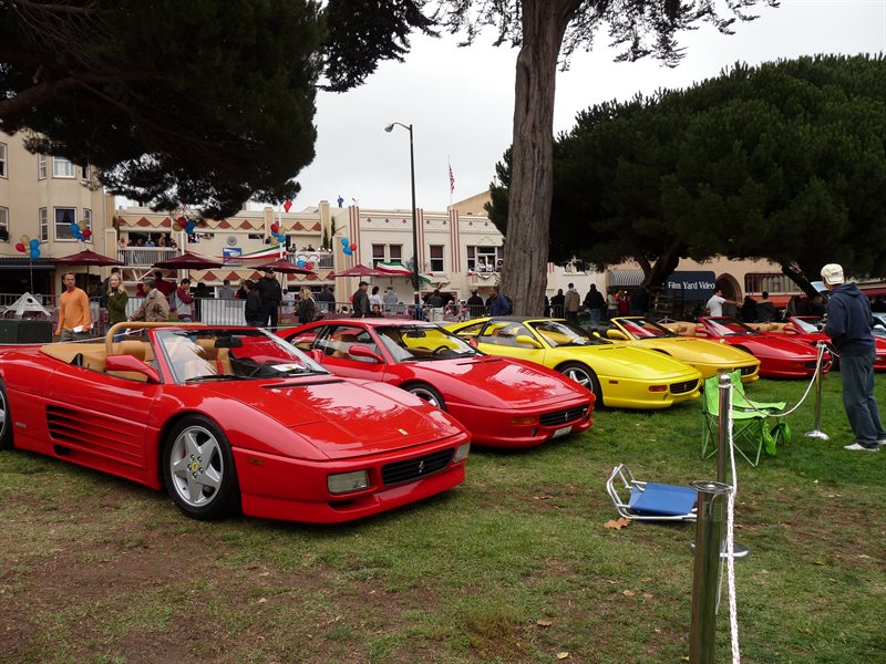 Ferraris at the Italian Heritage Day Parade