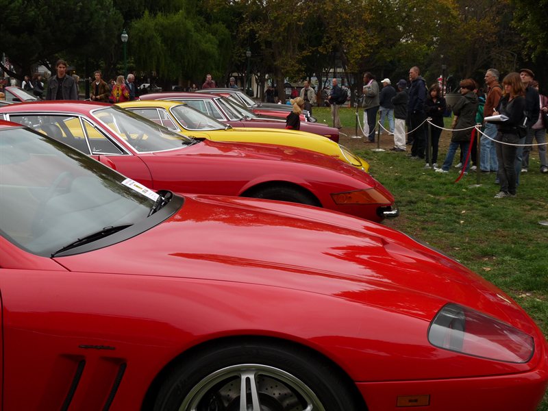Ferraris at the Italian Heritage Day Parade