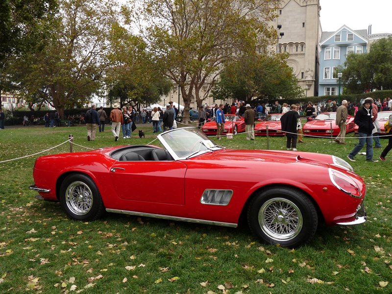 Ferraris at the Italian Heritage Day Parade