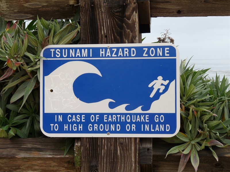 A different tsunami warning sign