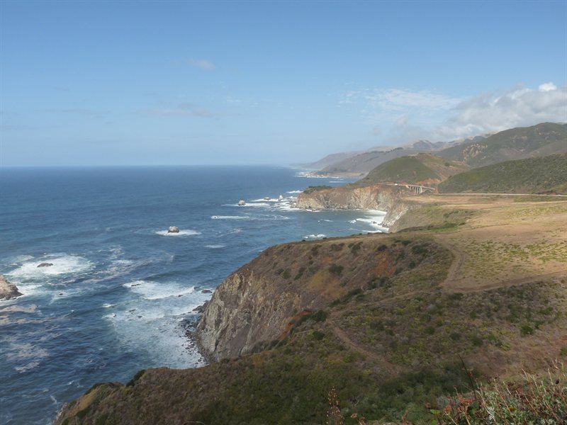 Coastal views from highway 1