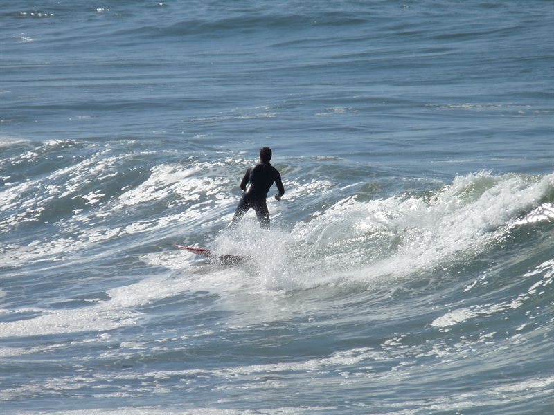 Surfer in Pismo Beach