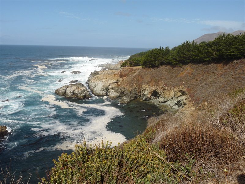 Coastal views from highway 1