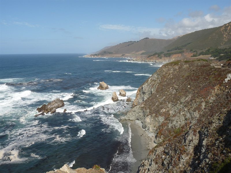 Coastal views from highway 1