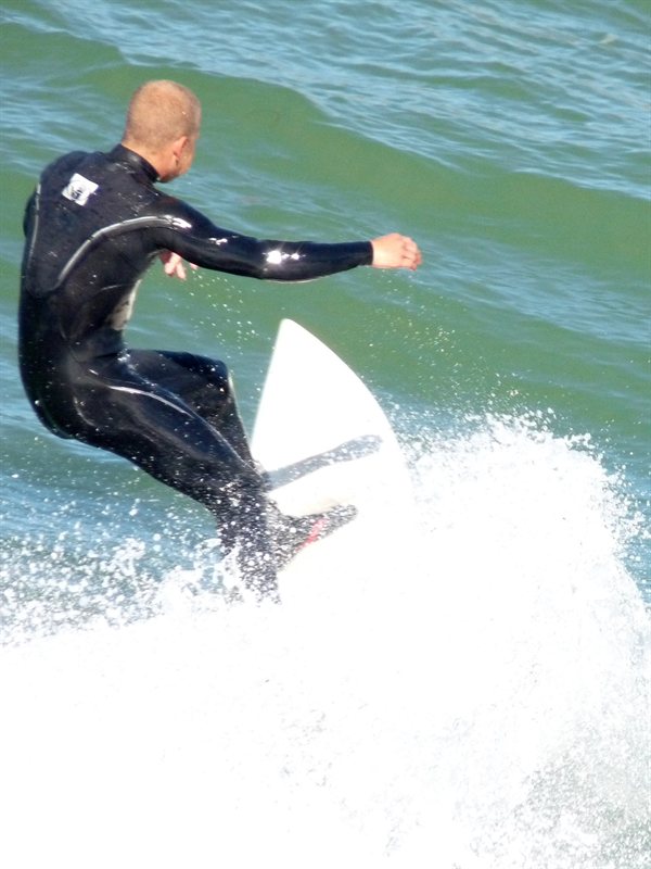 Surfer at Pismo Beach