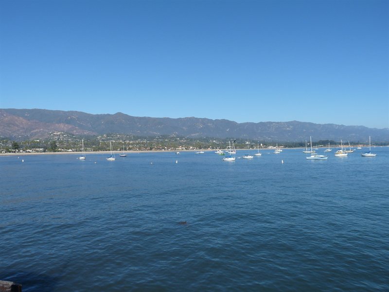 Santa Barbara from the Wharf