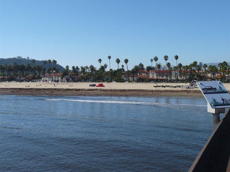 Santa Barbara from the Wharf
