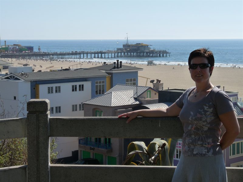 Claire in Santa Monica