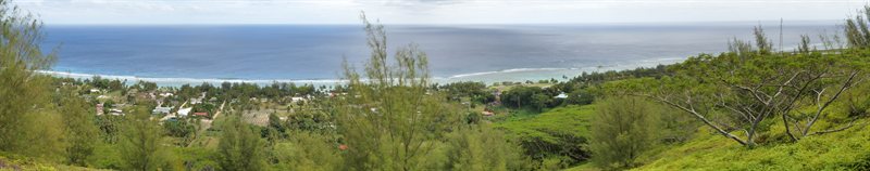 Panoramic view from the top of Hospital Hill