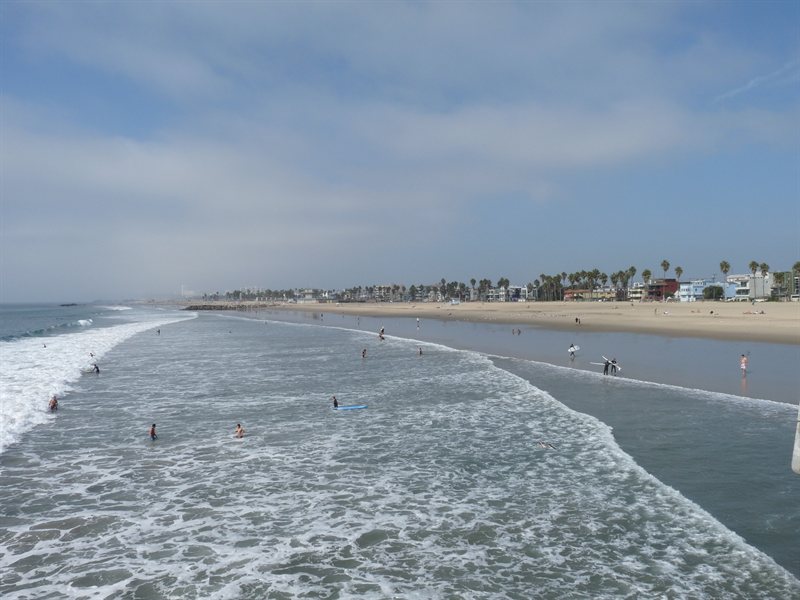 View from Venice Beach Pier