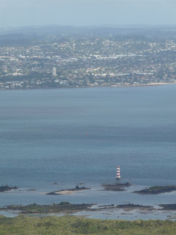 View from the top of Rangitoto