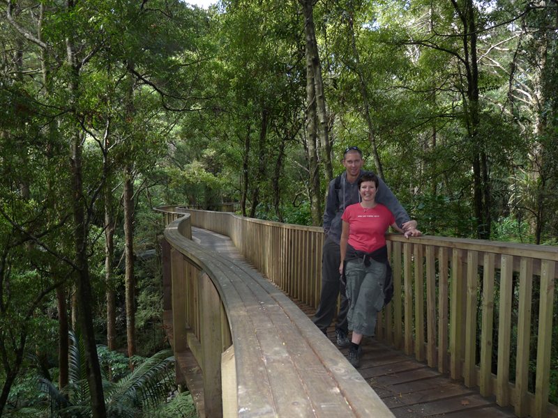 Us at AH Reed Kauri Park