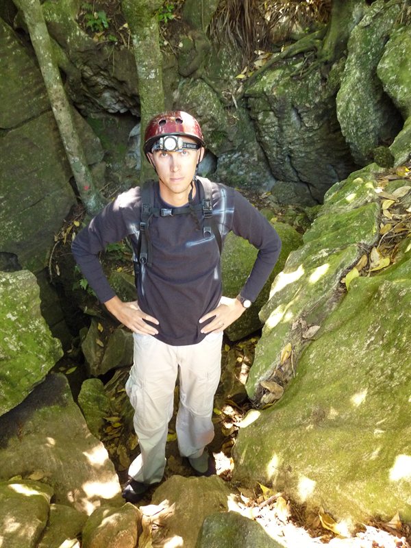 Ready to go caving...