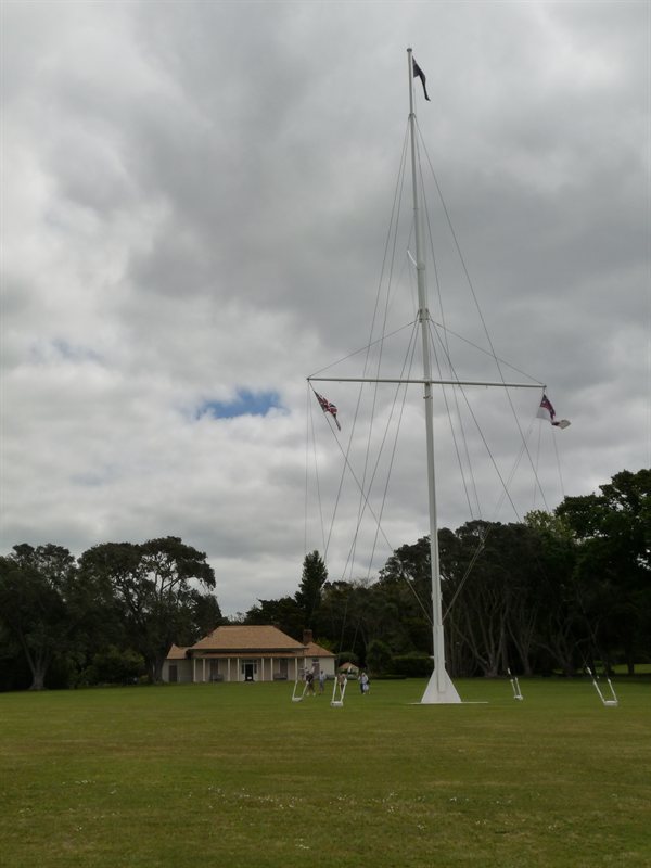 Flagstaff and Waitangi Treaty House