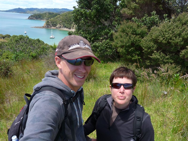Views over the Bay of Islands from Moturua Island Scenic Reserve