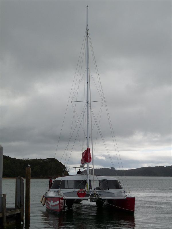 Our 50 foot catamaran