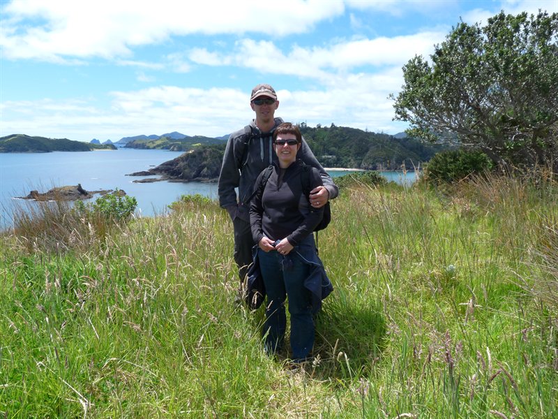 Views over the Bay of Islands from Moturua Island Scenic Reserve