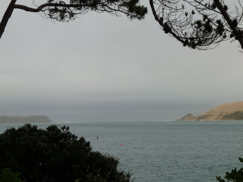 The entrance to Hokianga Harbour