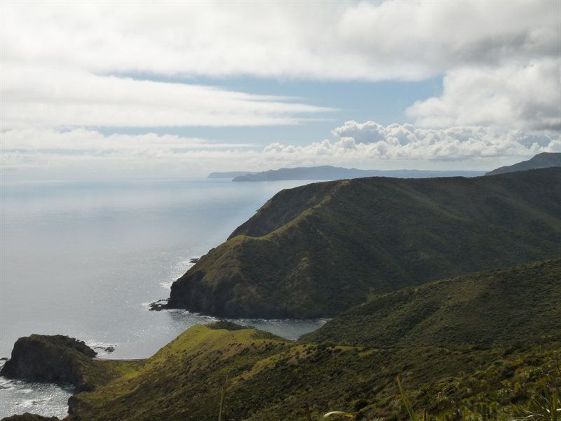 Looking towards the most northerly part of NZ and Spirits Bay
