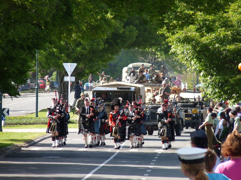 Memorial Day Parade in Hamilton