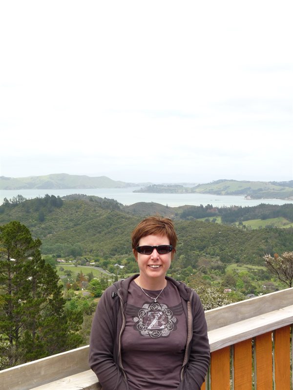 Claire at the Eyefull Tower