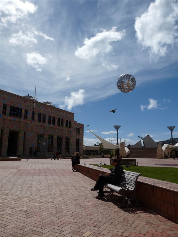 Civic Square in Wellington