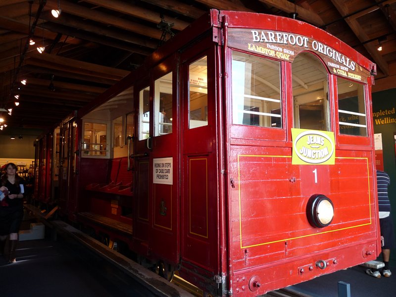 Restored Cable Car at the Cable Car Museum
