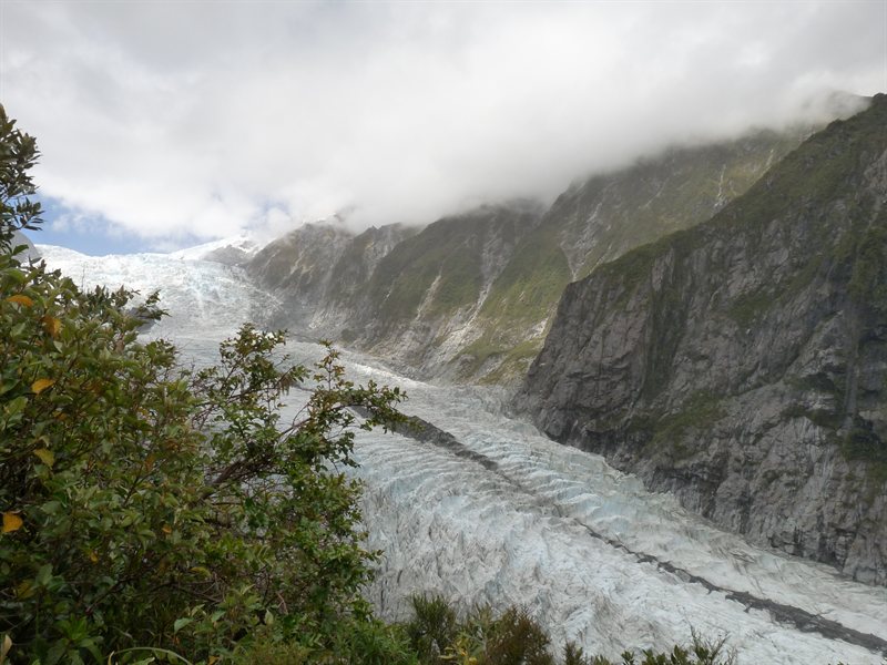 Franz Joseph Glacier from Roberts Point