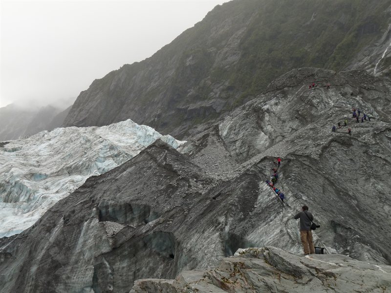 Franz Joseph Glacier up close