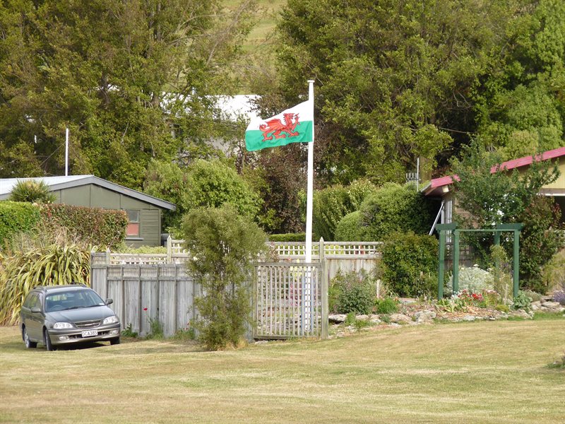 Welsh flag in Kingston
