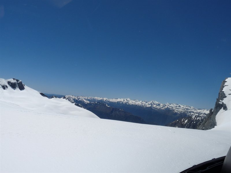 On top of the glacier