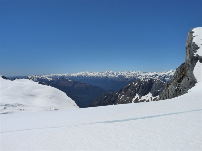 Views from the top of the glacier