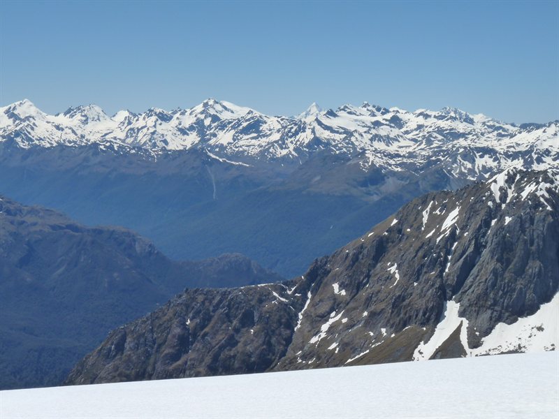 Views from the top of the glacier