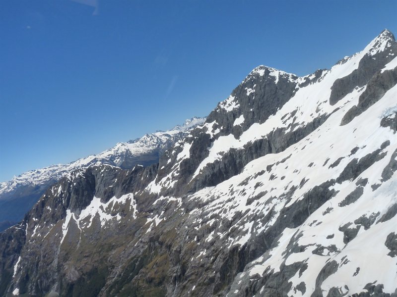 View from the helicopter