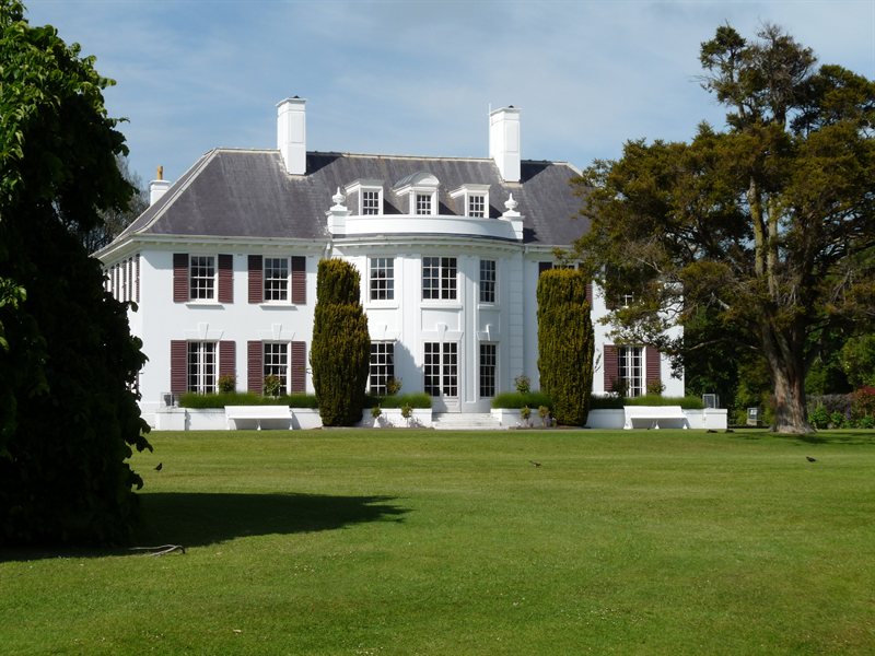 The Georgian manor at Anderson Park