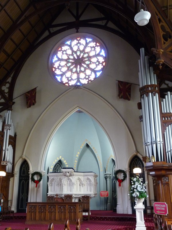 First Church in Dunedin - the alter