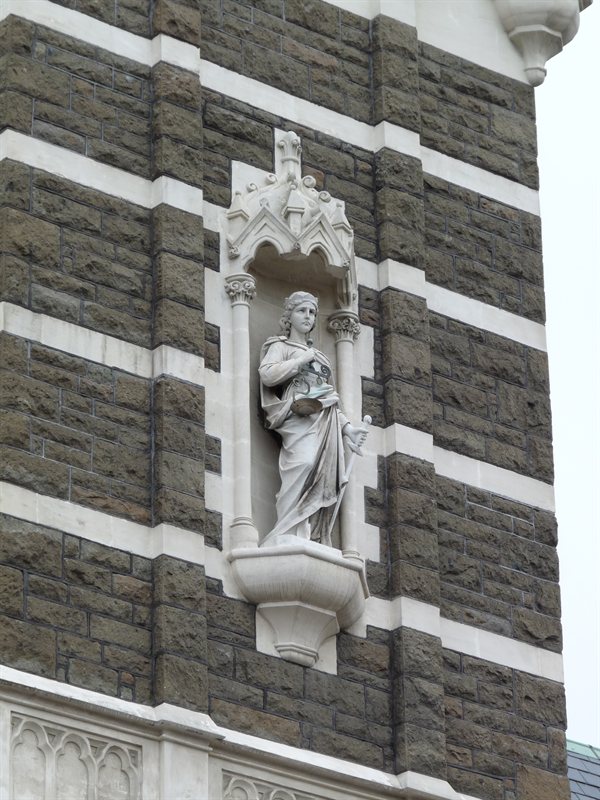 Justice in Italian Marble on the Law Courts building