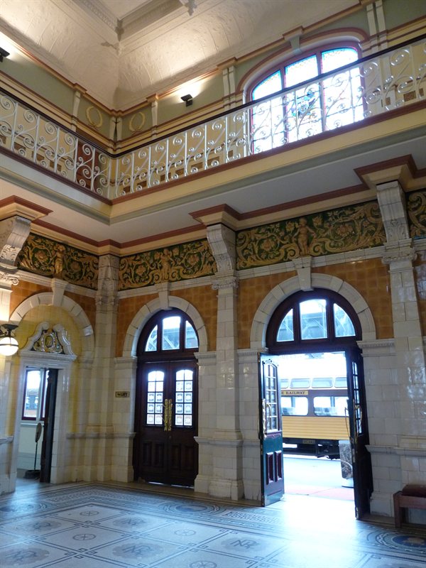 Inside Dunedin Railway Station