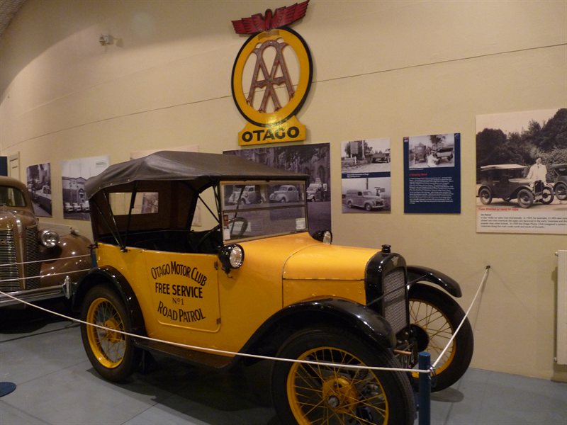Old AA patrol vehicle