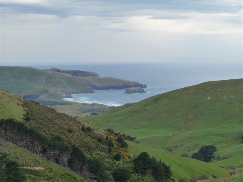Views over Otago Peninsula