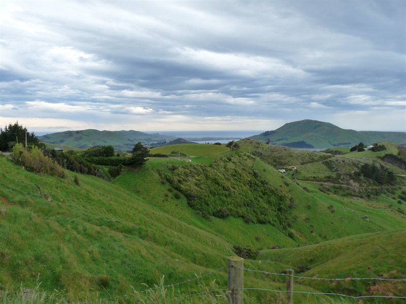 Views over Otago Peninsula