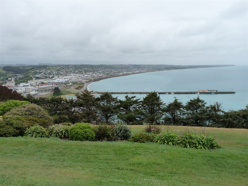View over Oamaru