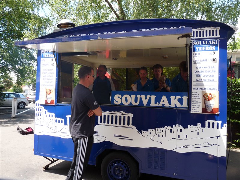 Our Greek lunch stop